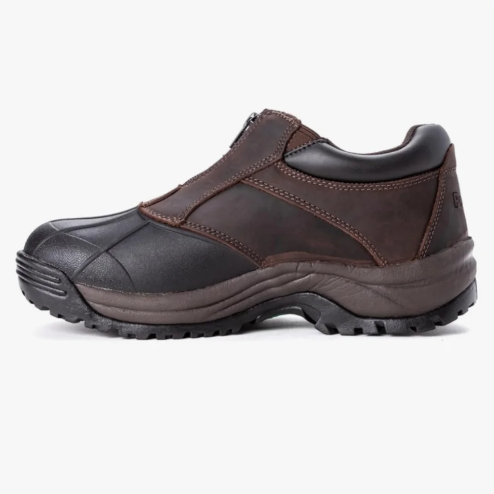 Propet Men's Black and Brown Waterproof Boots